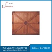 Dřevěná garážová vrata na míru