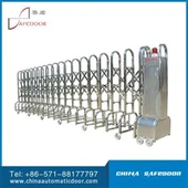 Automatické skládací dveře z nerezové oceli